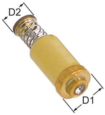 Magnetindsats D1 ø 154mm D2 ø 11mm L 35mm Højtemperatur passer til PEL20-21/JUNKERS/EGA