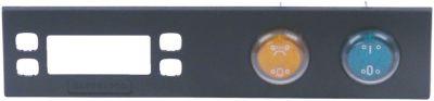 Kontaktblænde L 168mm B 37mm sort TIL-FRA, belysning med kontakter til kølevitriner