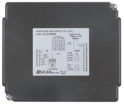 Doseringselektronik 230V DPG 96 C 3 grupper Type 3d5 3GRCTZ XLC (SC) GICAR Spænding AC 50/60Hz
