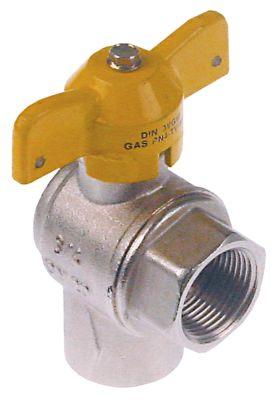 ball valve angled wing handle inlet 3/4