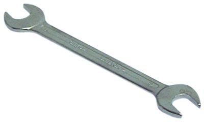 Dobbelt gaffelnøgle Krom-vanadium-stål, forkromet Størrelse 8/9mm DIN 3118/ISO 3318