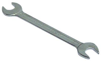 Dobbelt gaffelnøgle Krom-vanadium-stål, forkromet Størrelse 12/13mm DIN 3118/ISO 3318