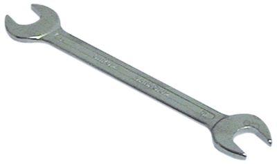 Dobbelt gaffelnøgle Krom-vanadium-stål, forkromet Størrelse 21/23mm DIN 3118/ISO 3318